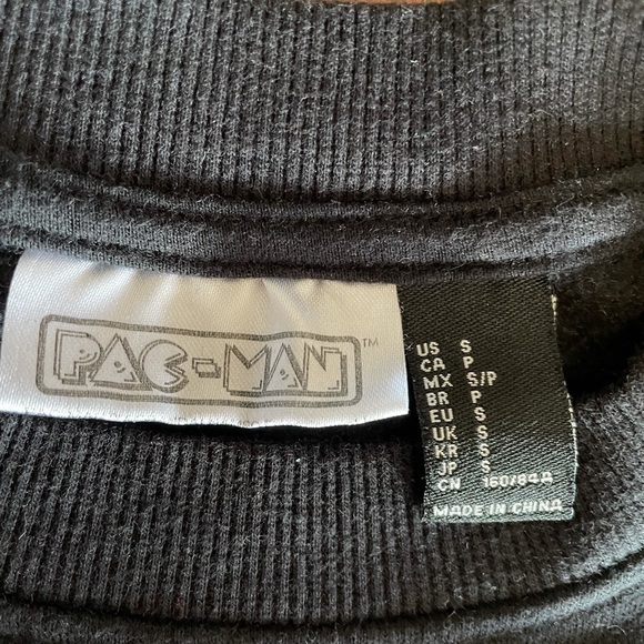 PAC-MAN SWEATSHIRT Size S - Picture 2 of 4